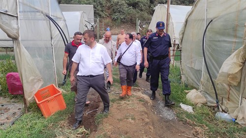 Selden Olumsuz Etkilenen Yerlerin Zarar Tespit ve Temizleme Çalışmaları Devam Ediyor
