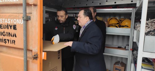 İstanbul Valiliği Afet Yönetim Merkezi Afet İstasyonları Denetlendi